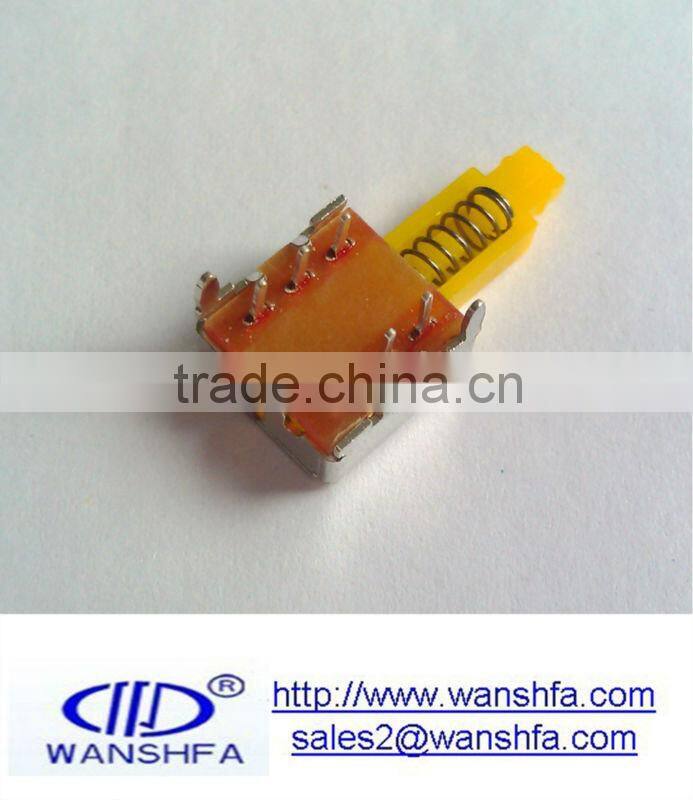 50V DC 0.5A No lock push switch PS-22E50