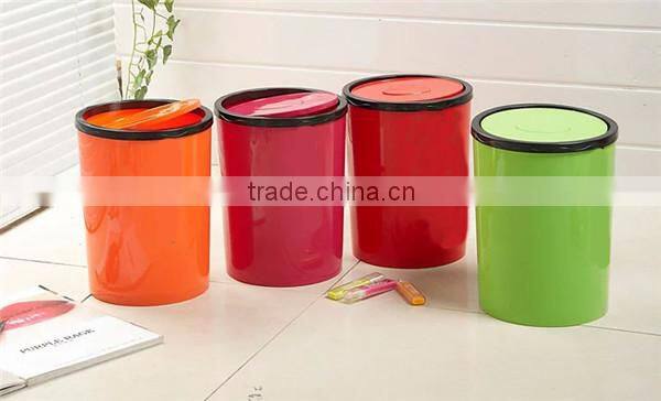 PP Bin Round Plastic Waste Bin