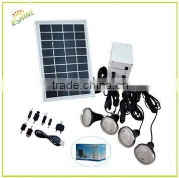 2014 Favorably Priced Portable 5W Solar Power System with MP3 and Radio