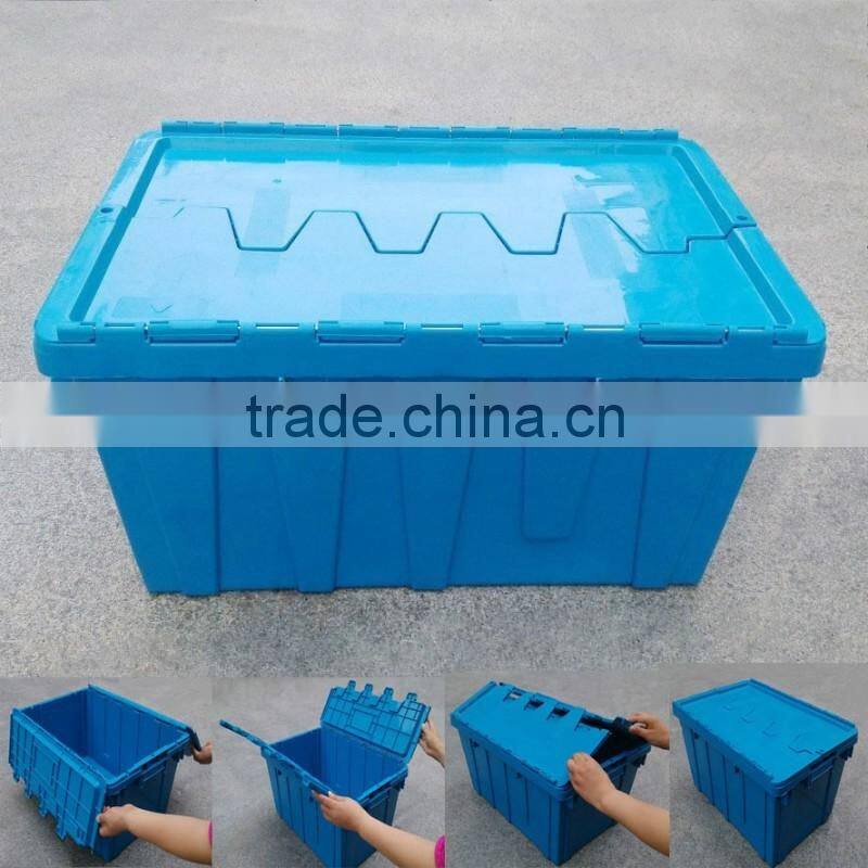 Burglarproof Plastic Logistic Storage Box for Warehouse