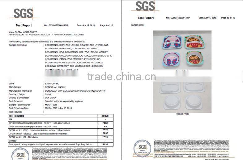 5pcs VODAFONE kids dinner ware set with giftbox package