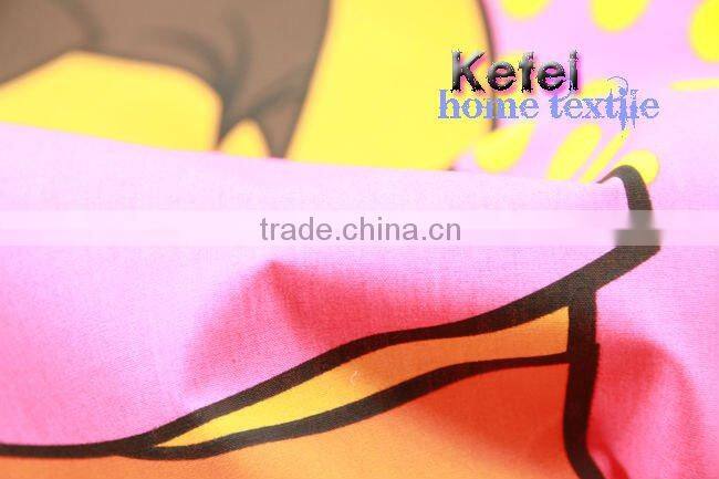 T/C printed kids' cartoon pillow cover
