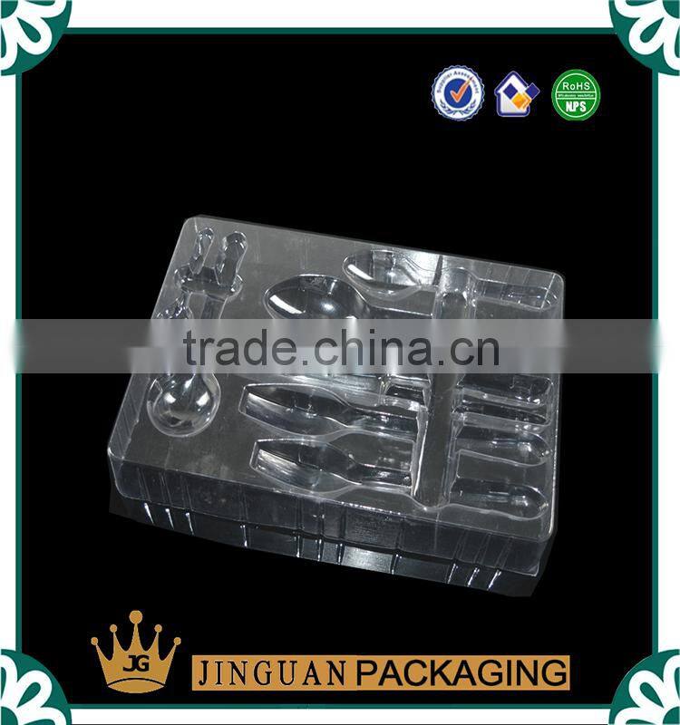High quality plastic wholesale cutlery tray
