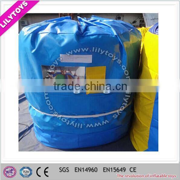 SGS attractive promotional inflatable happy christmas costumes for decoration