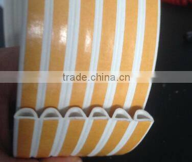 Black extruded epdm soft foam rubber shock proof seal strips