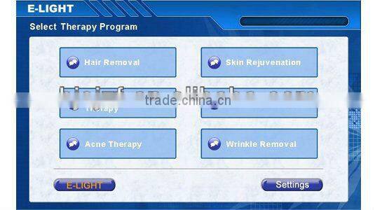 Hot selling 2015 new hair removal machine ipl& e-light for facial vascular lesion removal
