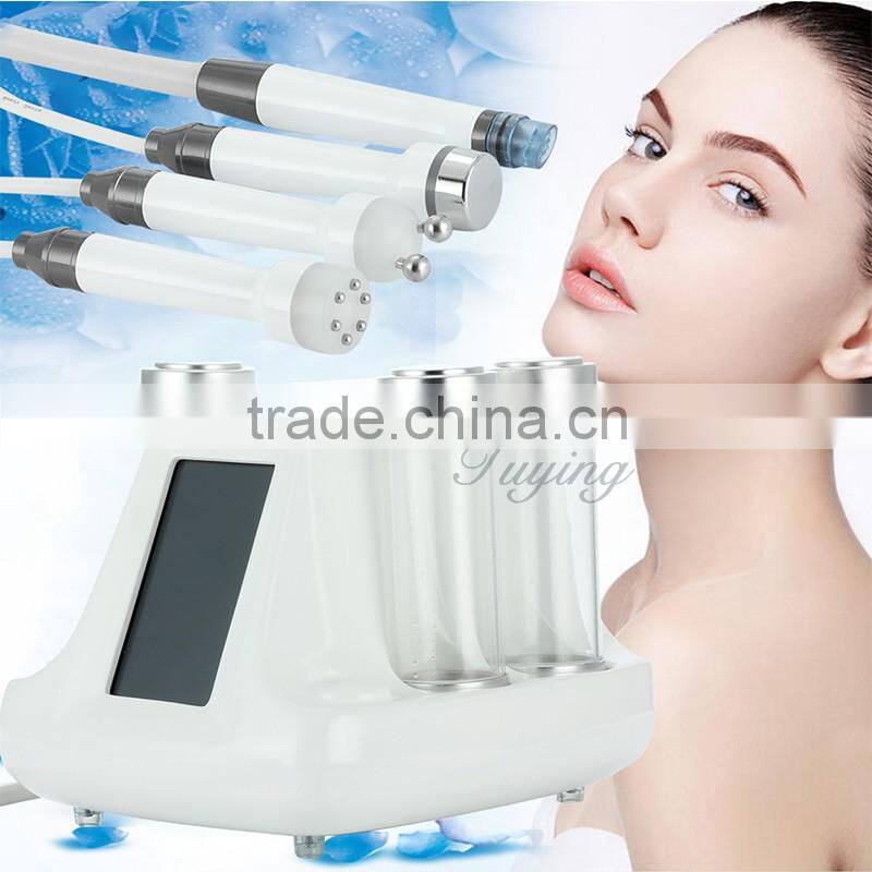 2016 Newest 4 in 1 small bubbles water dermabrasion facial cleansing machine beauty equipment