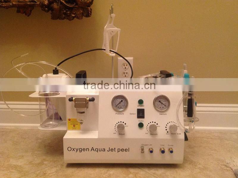 Good effective Jet peel water oxygen skin rejuvenation and acne removal machine