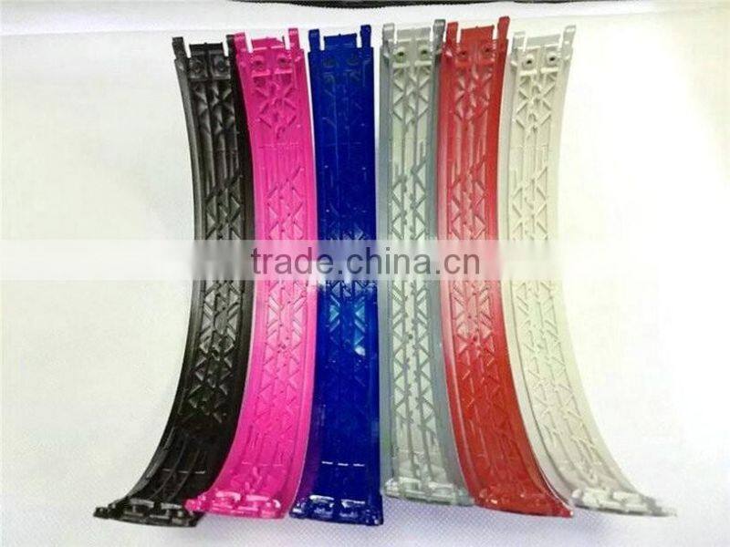 Glossy Replacement TOP headband plastic head band bumper parts For Beats solo2 solo 2 2.0 Headphones