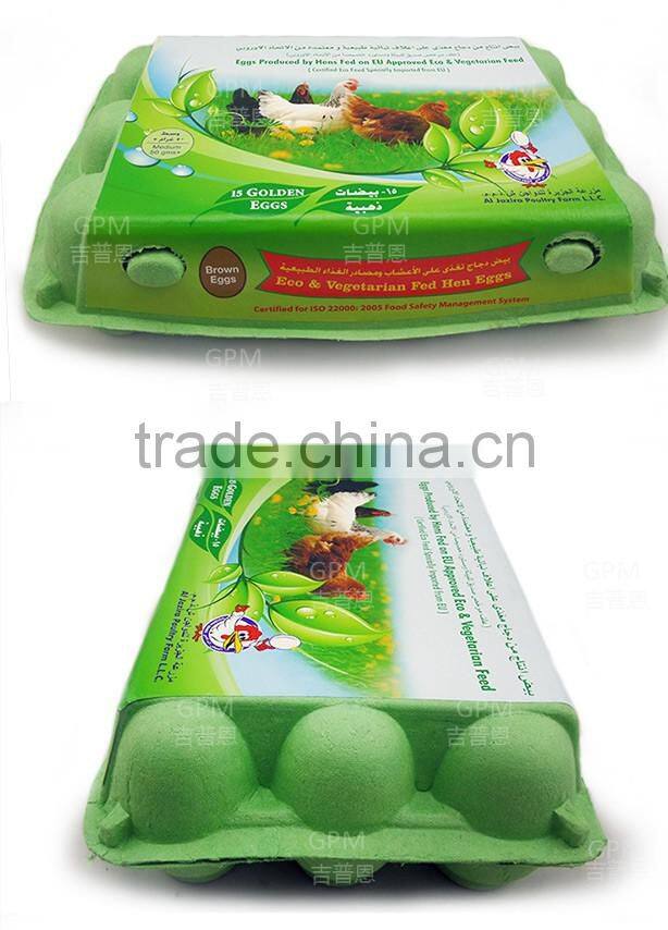 Wholesale 15 cell organic egg fresh egg packing box
