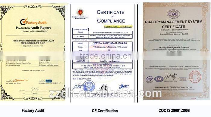 Cheap price artificial stone/sand production project