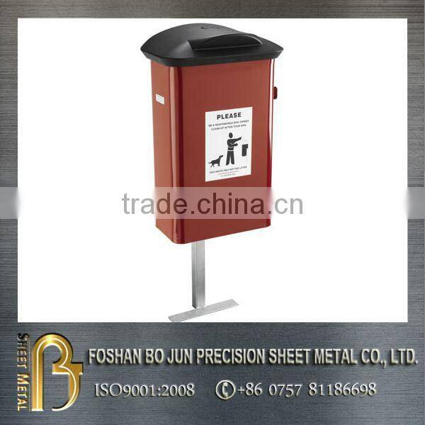Stainless steel bin kitchen recycle rubbish trash dust stainless steel rubbish bin