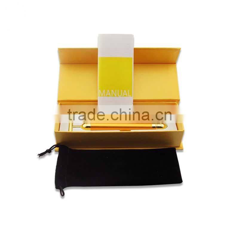 Salon Beauty Device Gold Vibration Beauty Bar/24k gold beauty bar
