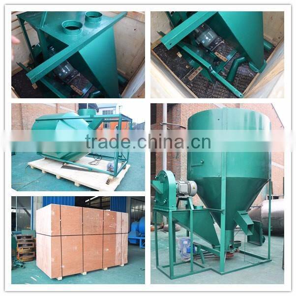 Hot Sale Strongwin 1t/h feed machinery cattle animal feed crusher and mixer hammer mill