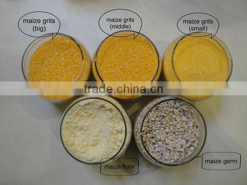 2017 Small Capacity Corn Grits Making Machine Corn Flour Milling