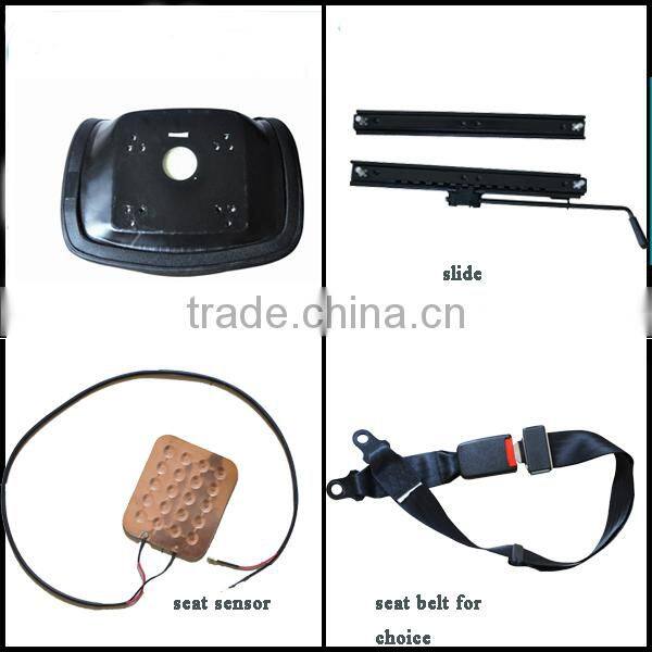 Chinese Vinyl Green Machine Seat , Tractor Parts