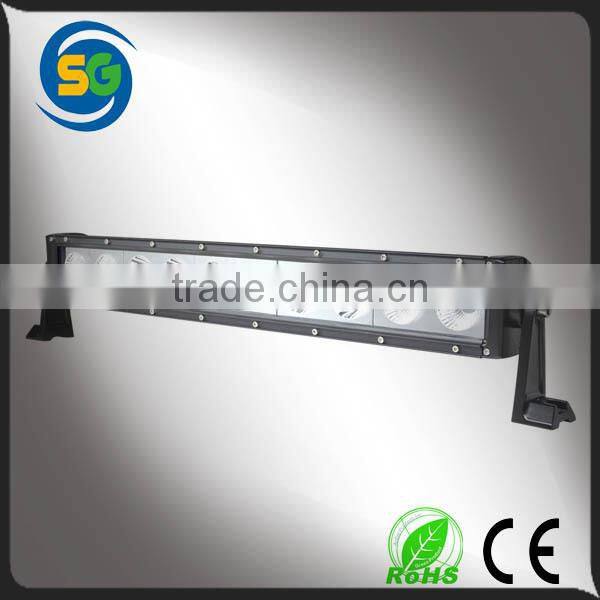 New Design High-low Beam LED Light Bar Single Row 100W 21.5 inch LED Light Bar for ATV UTV SUV Off road