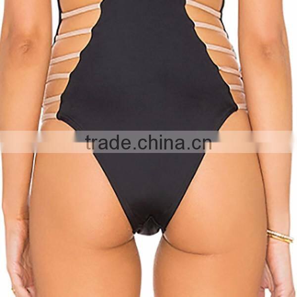 2016 OEM ladies bathing suits one -piece swim suit