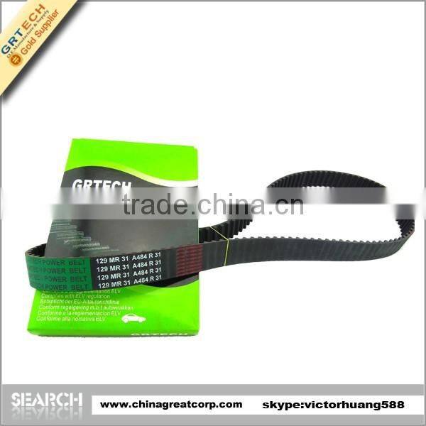 129MR31Hot sale timing belt china with rubber