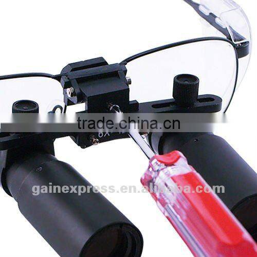 New Prismatic Keplerian Style 6.0x 6x Binocular Dental Loupes Surgical Medical Dentistry Frame 420mm