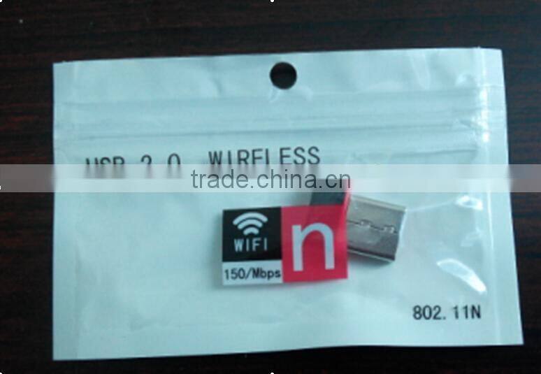 150m high quality new Mini USB Wireless lan card 802.11n WiFi Adapter WiFi Dongle for iphone andriod tablet