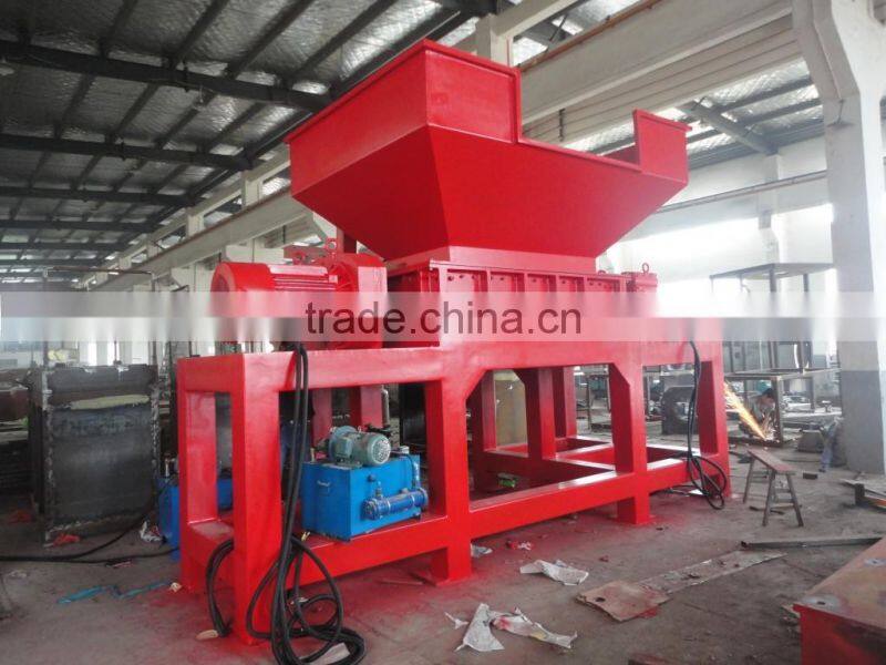 Paper baler shredder machine