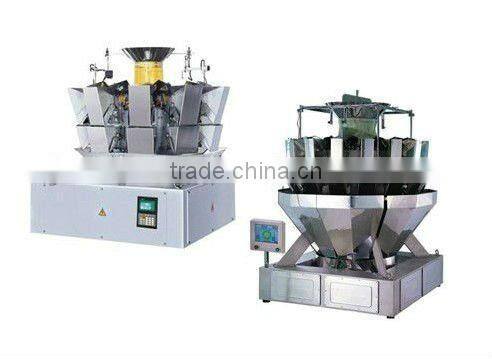 multi-heads weigher puffed food packing machine/potato chips packing machine