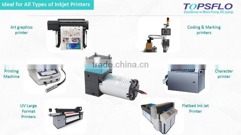 12V 24V DC Micro Diaphragm wide format print Pump