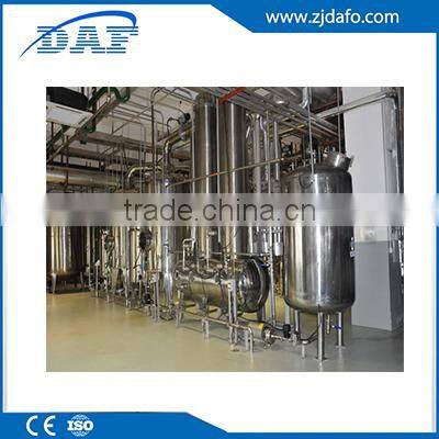 SJN series 3-effect stainless SteelSingle effect Falling Film concentrate equipment