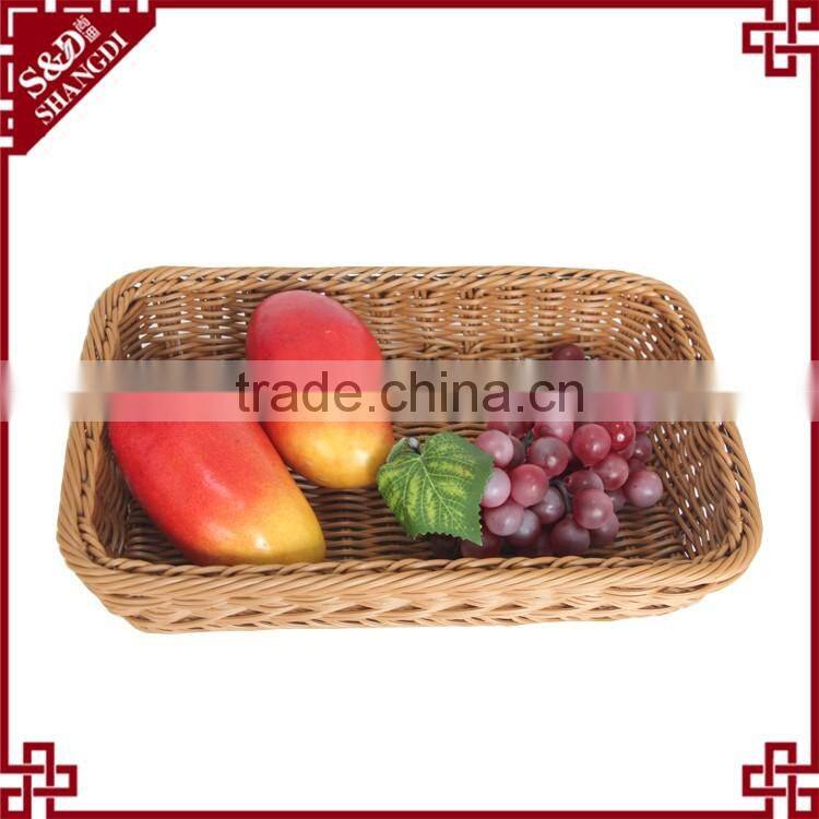 Set of 3 Widely used practical store display basket for fruit storage