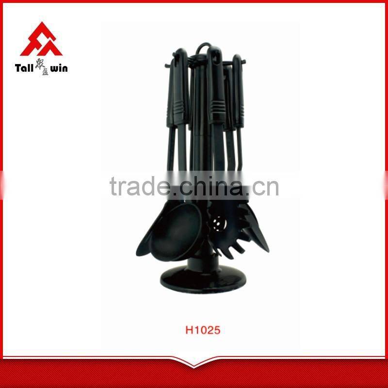 Nylon material and cooking tool set type kitchen utensil with stand