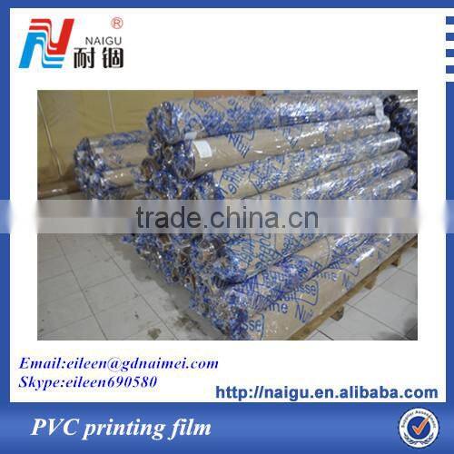 China Well tenacity PVC printing mattress packing film