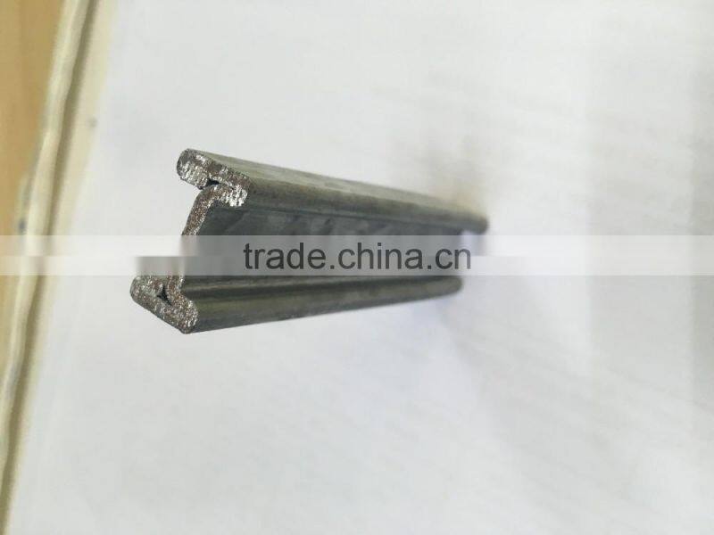 i shape metal for reinforced plastic pallet