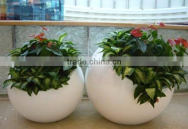 Fiberglass Garden Decoration Flower Container