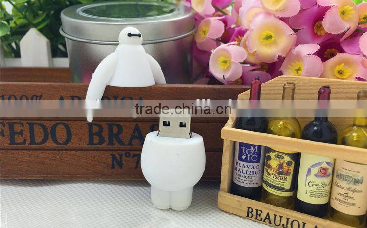 pvc cartoon mini usb flash drive shell