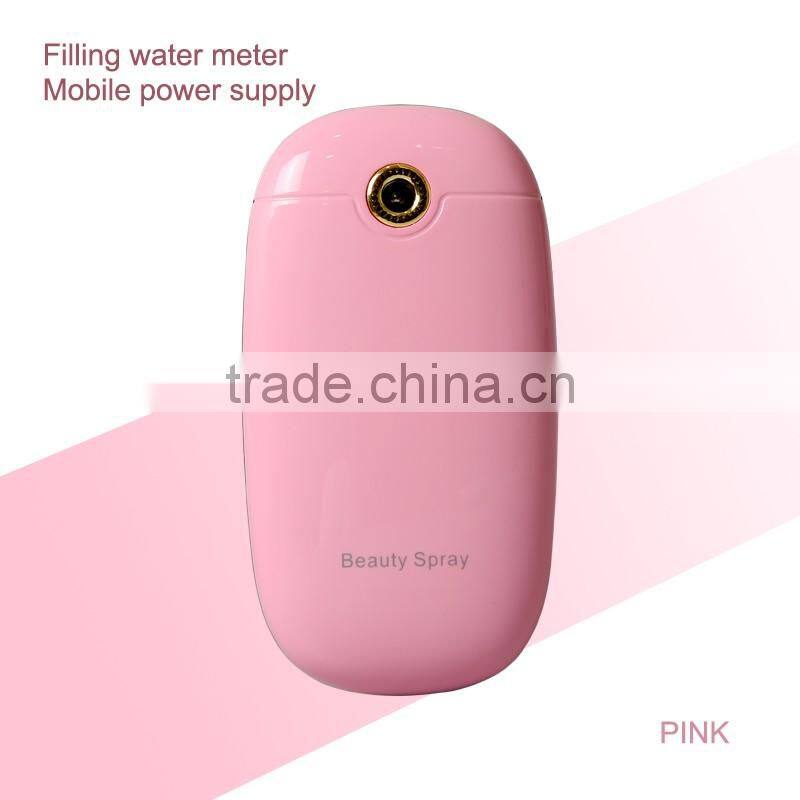 2016 Humidifier Handy Facial Water Nano Mist Spray with 8800mAh power bank