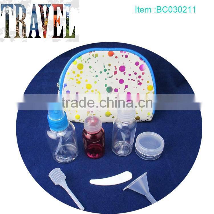 Cheap promotional plastic traveling containers