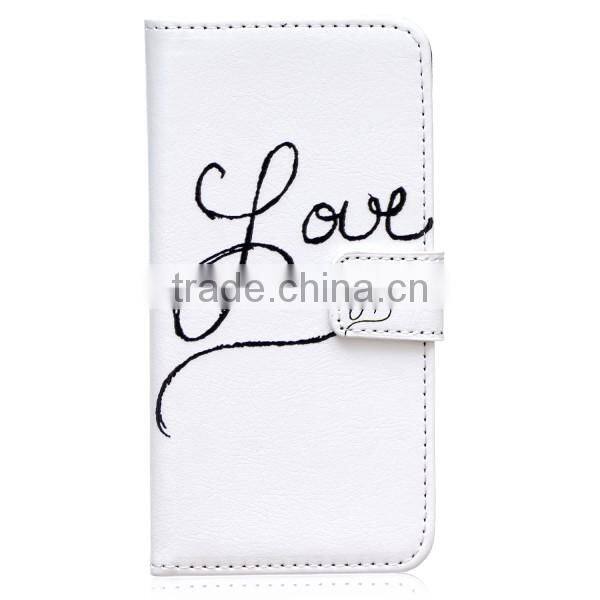 Painted relief leather case for iphone 6 / 6plus