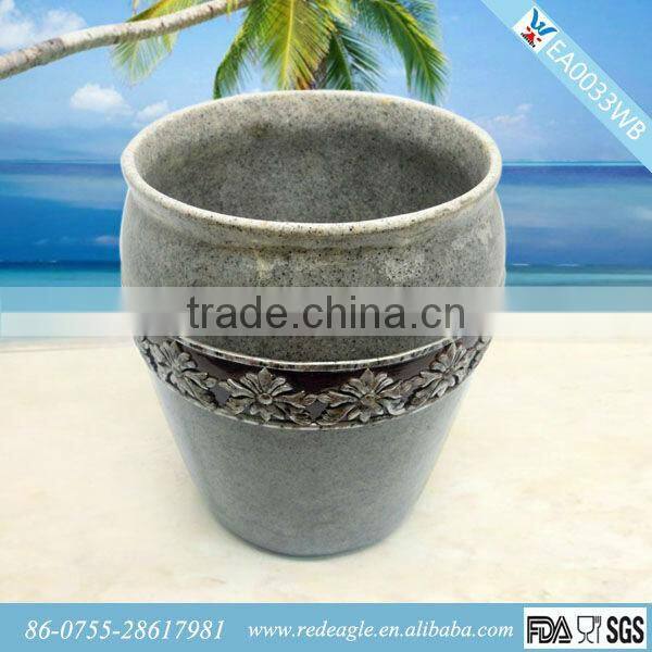 EA0033WB antique style natural stone hotel toilet waste bin