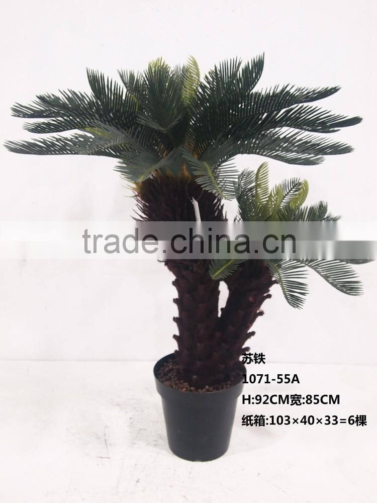Artificial bonsai sago cycad palm trees for sale