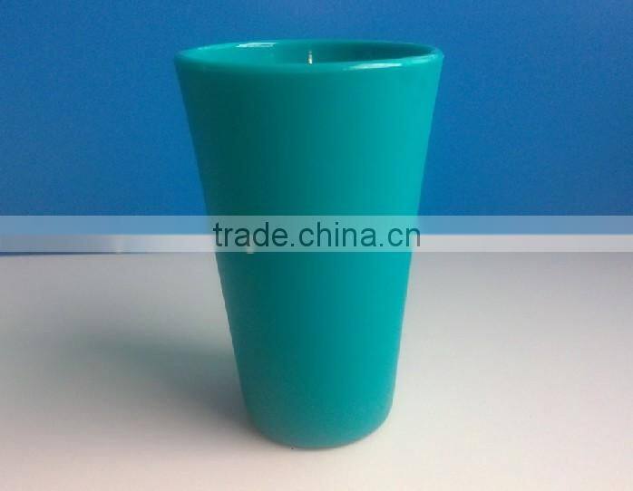 Blue Silicone Portable Traveling Climbing Sports Retractable Water Cups