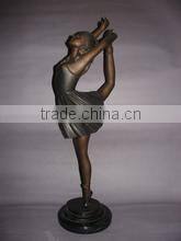 European style bronze casting angel statue for garden decoration