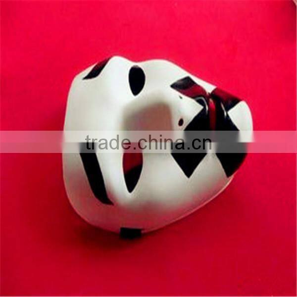 OEM Customized High Quality Plastic Funny Halloween Black Masks
