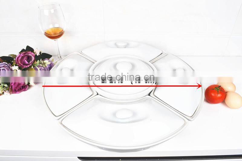 17.5" porcelain bakeware with lid