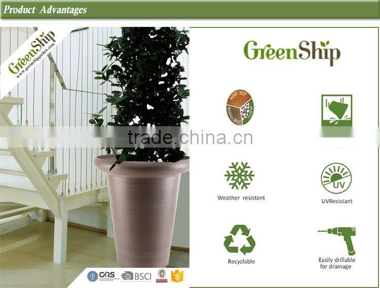 eco-friendly Garden Decorative Environmental Friendly Wholesale Flower Pot