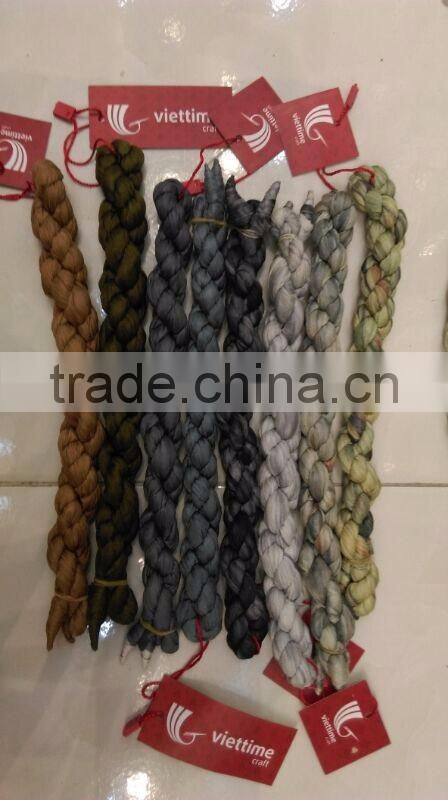 Twisted silk Scarves made in Vietnam, light and warm, elegant designs, eye catching colors, high quality and long lasting