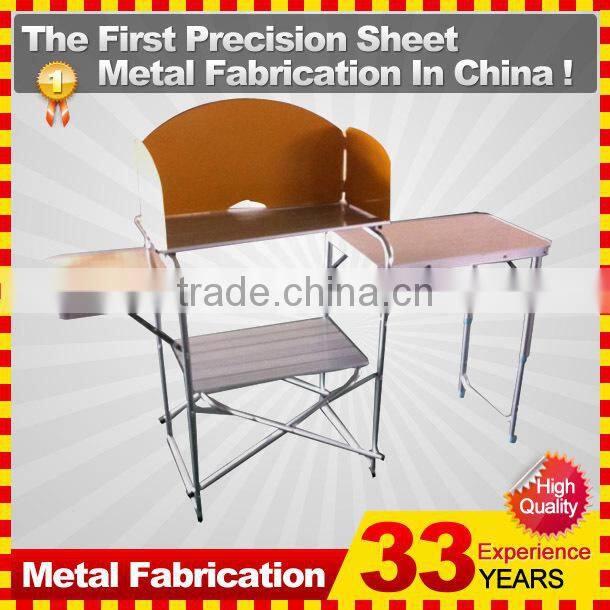 COMPACT CAMPING CAMP FOLDING KITCHEN TABLE STOVE STAND