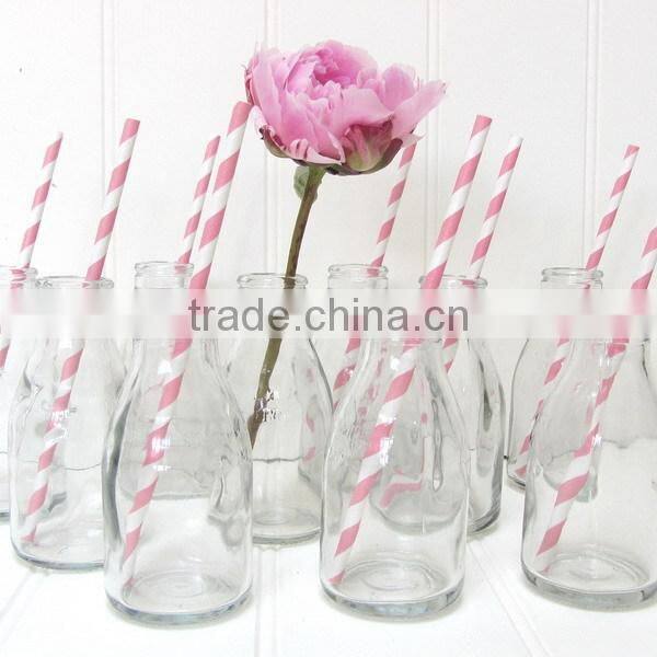 1L 300ml 10OZ glass yogurt container glass juice bottle