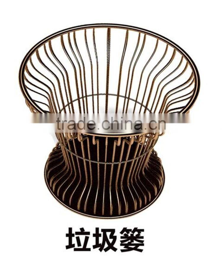 Morden design hotel floor standing metal wire umbrella display stand