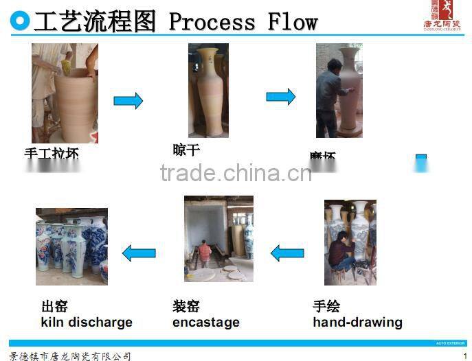 Customize ceramic black cylinder gold metal decorative vases